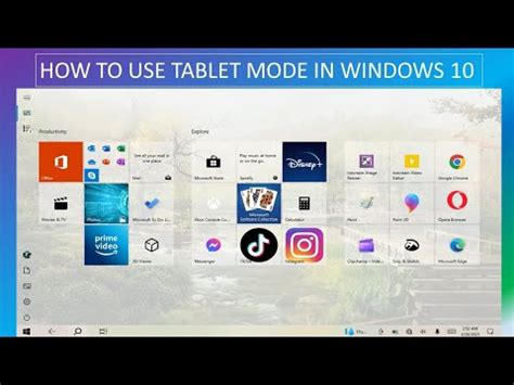 Image result for How to Use Tablet Mode Windows 1.0