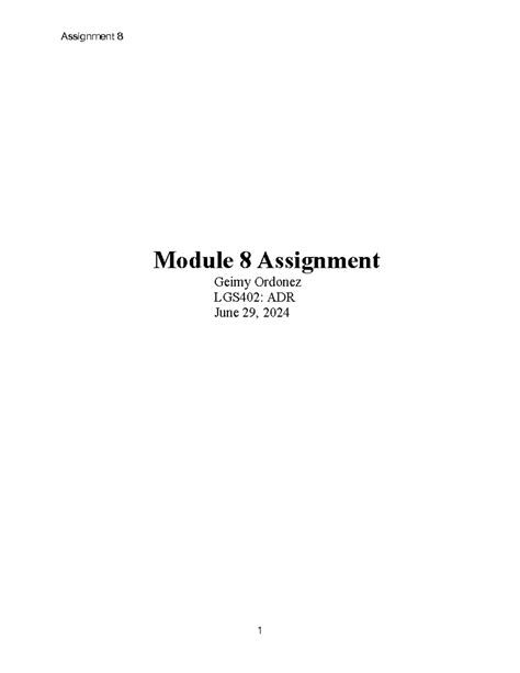 Module 8 Asign Assignment に対する画像結果