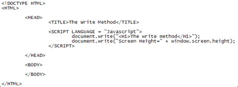 Image result for Document.write in JavaScript