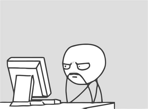 Image result for Angry Computer Meme