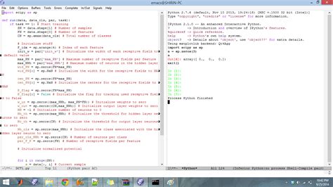 IPython Prompt に対する画像結果