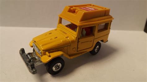 Tomica Toyota land Cruiser - vintage original diecast scale toy car ...