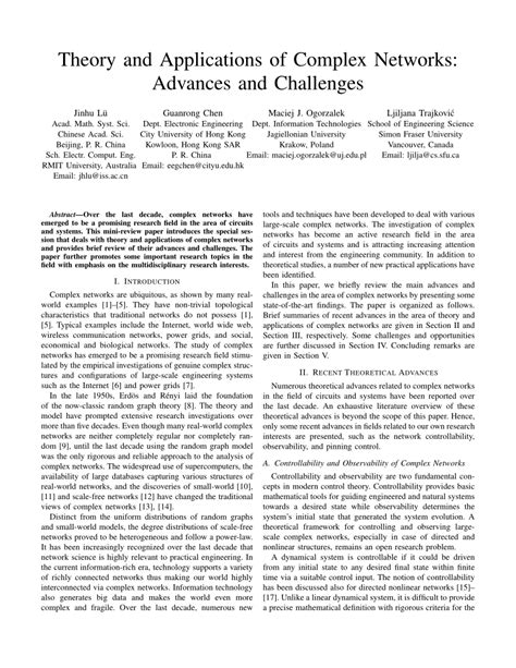 Image result for Complex Network Theory Example