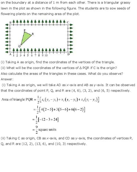 Coordinate Geometry Class 10 All Formulas に対する画像結果