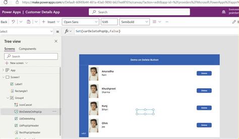 Image result for Canvas App Dialog Box Message for Alert