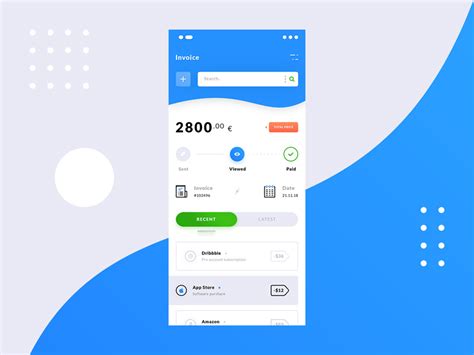 Image result for Invoice Generator Mobile Application Design