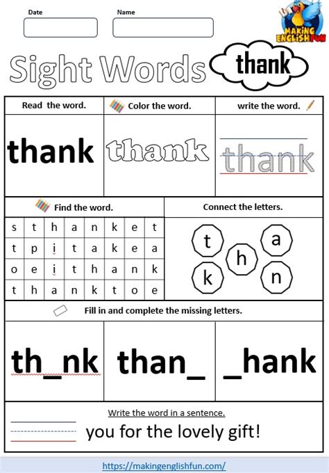 Afbeeldingsresultaten voor Three Things Thank You Worksheet