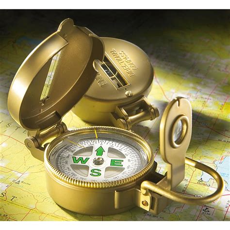 Image result for Engineer Lensatic Compass Instructions