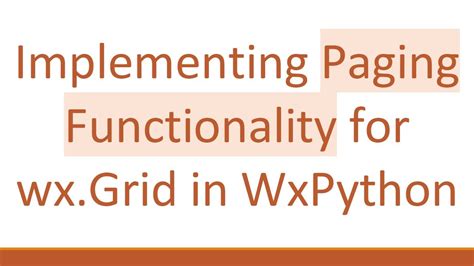 wxPython Grid に対する画像結果