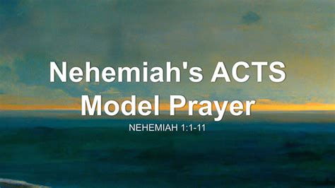 Image result for Elements of Nehemiah Prayer
