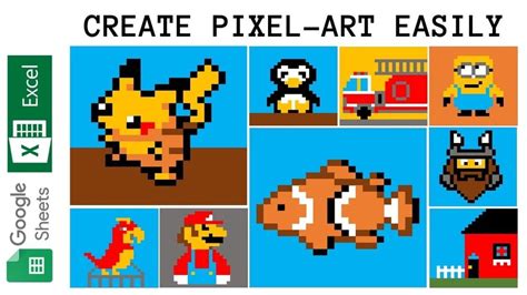 Toradh íomhá ar Pixel Art Maker