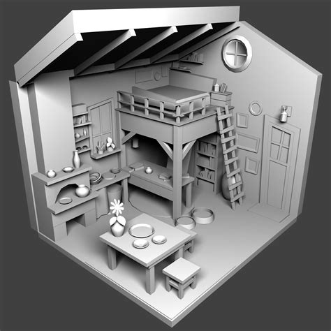 Laser Game Maya Modeling に対する画像結果