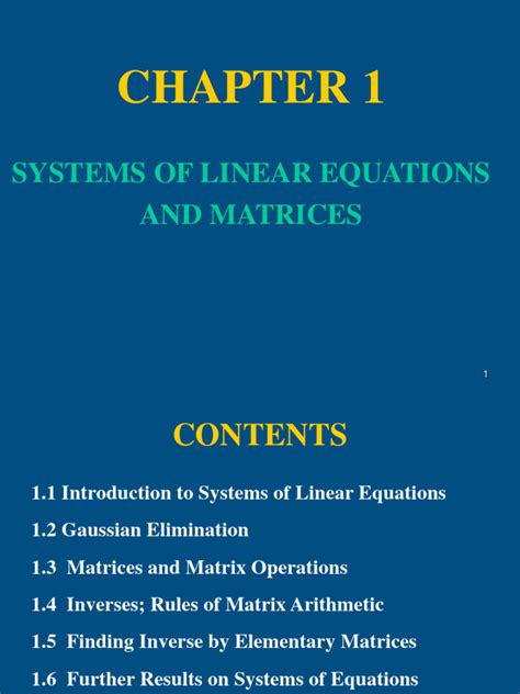 Image result for Linear Algebra Chapter 1 Matrices