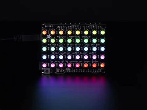Afbeeldingsresultaten voor Adafruit 8X8x8 LED Matrix Arduino Kit
