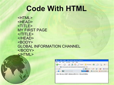 Image result for Introduction to HTML Transparent PNG