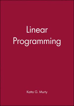 Image result for Books On Linear Programming Problems