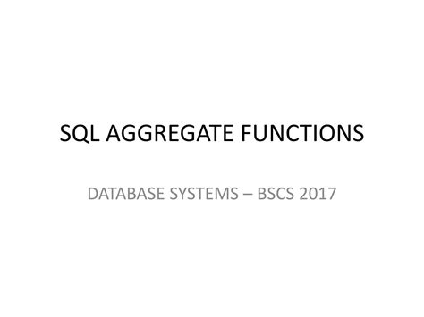 Flow Chart for Aggregate Function in SQL に対する画像結果