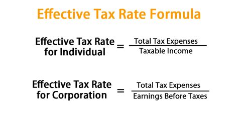 Effective Tax Rate Formula Excel に対する画像結果
