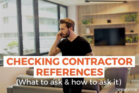 Image result for Contractor Reference Check Questions