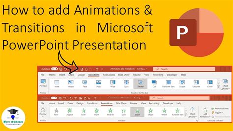 How to add Animations & Transitions in Microsoft PowerPoint ...