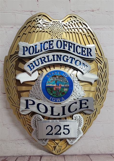 Image result for Burlington VT Police Badge