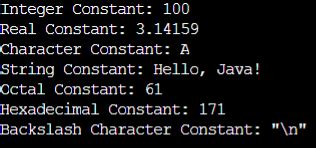 Constant Variable Declaring in Java に対する画像結果