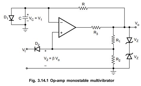 Image result for Bistable Multivibrator Using Op Amp Circuit