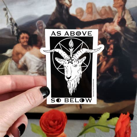 Image result for Baphomet Sticker