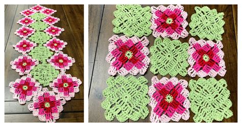 Image result for Free Easy Crochet Table Runner Patterns