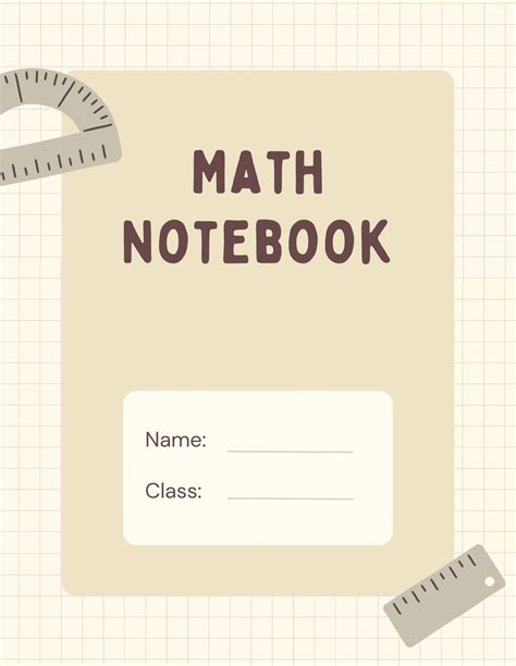 Image result for Interactive Math Notebook Cover Page