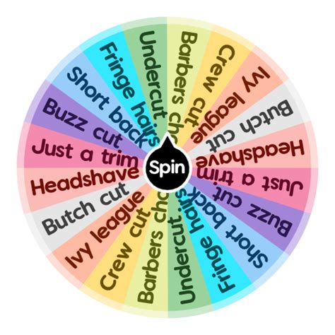 Random Hair Style Generator Wheel માટે ઇમેજ પરિણામ