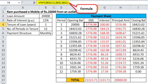 Image result for Interest Rate for 1 Month Formula Excel