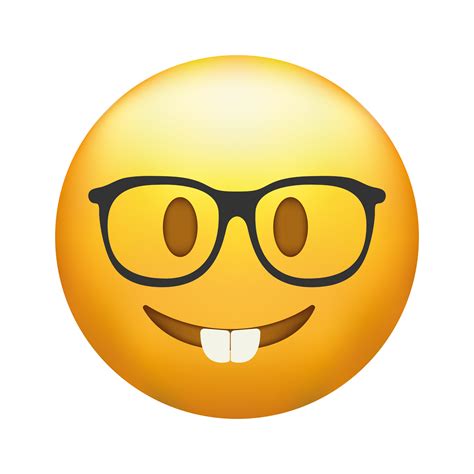Image result for Nerd Emoji Mask