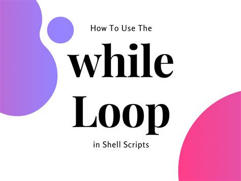 Image result for While Loop Shell