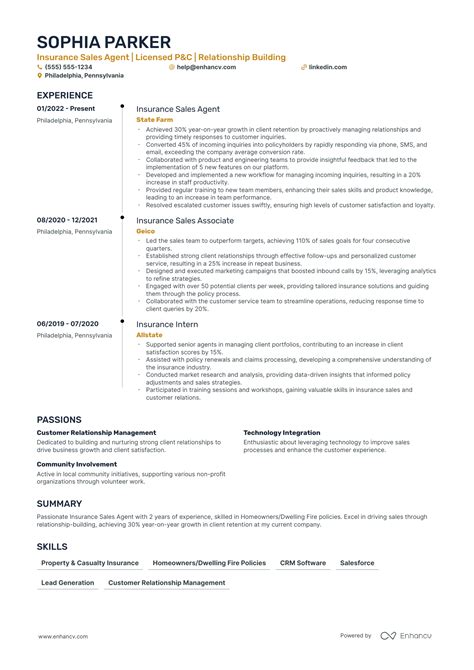 Image result for Insurance Sales Agent Resume Examples