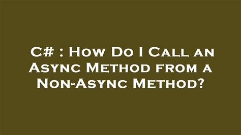Async Method C# に対する画像結果