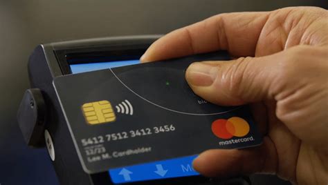Image result for MasterCard Biometric Card