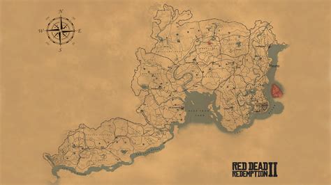 Red Dead Redemption 2 Map Interactive に対する画像結果