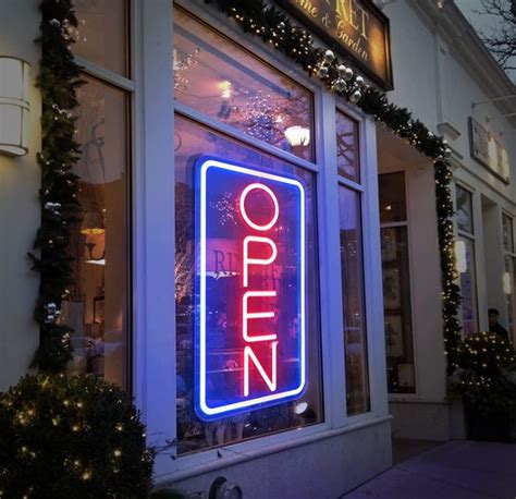 LED White Bulb Open Sign に対する画像結果