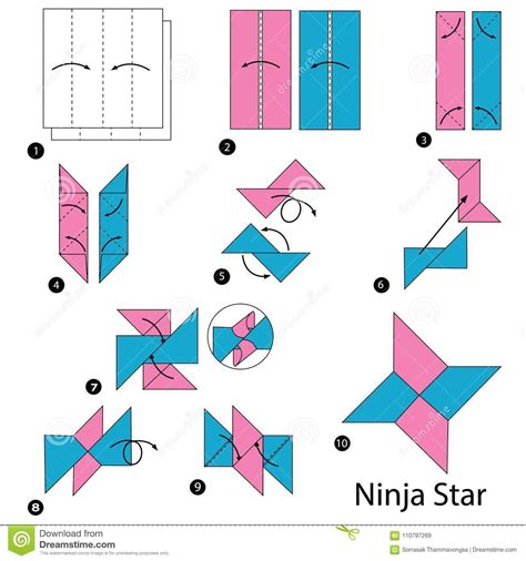 Toradh íomhá ar How to Make a Origami Shuriken