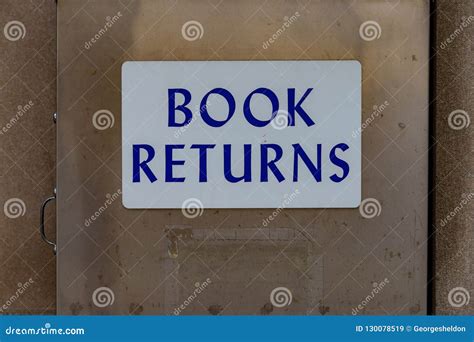Toradh íomhá ar Book Return Box Sign
