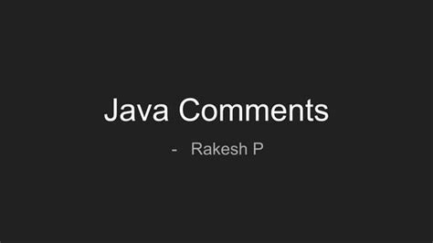 Image result for Put Comments in Java