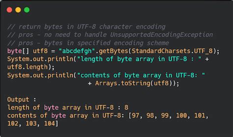 Image result for Java Byte Array