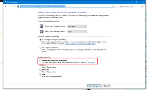 Image result for Disabling Fast Boot