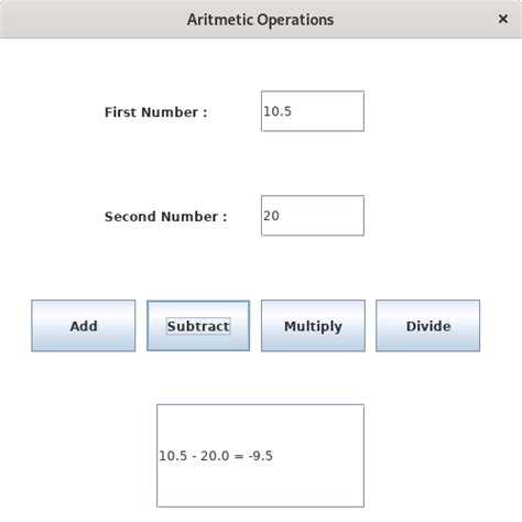 Image result for Switch/Case Program for Arithimatic Operations in Java