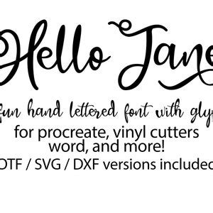 Image result for Hand Script Font SVG