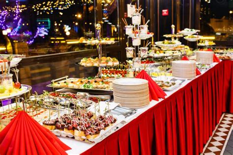 Image result for Christmas Catering Table Layout