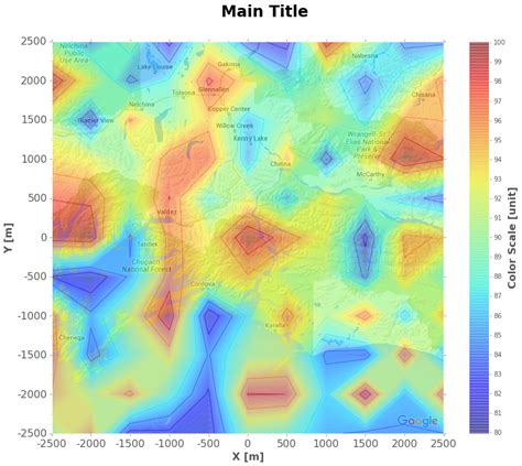 Transparent C-Map Border Matplotlib に対する画像結果