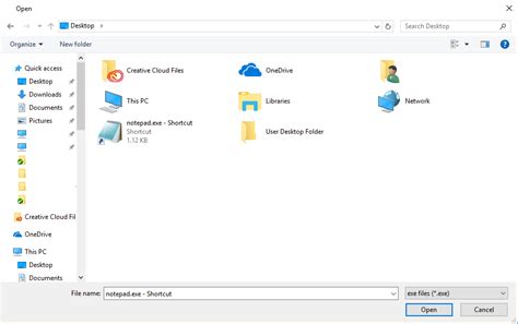 Image result for Open File UI Desktop