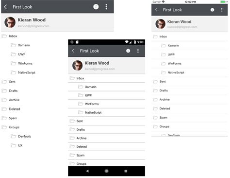 Image result for TreeView in Mobile-App